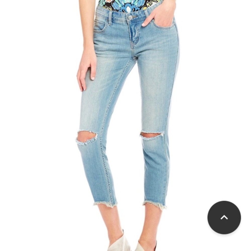 Free People skinny ankle jeans
